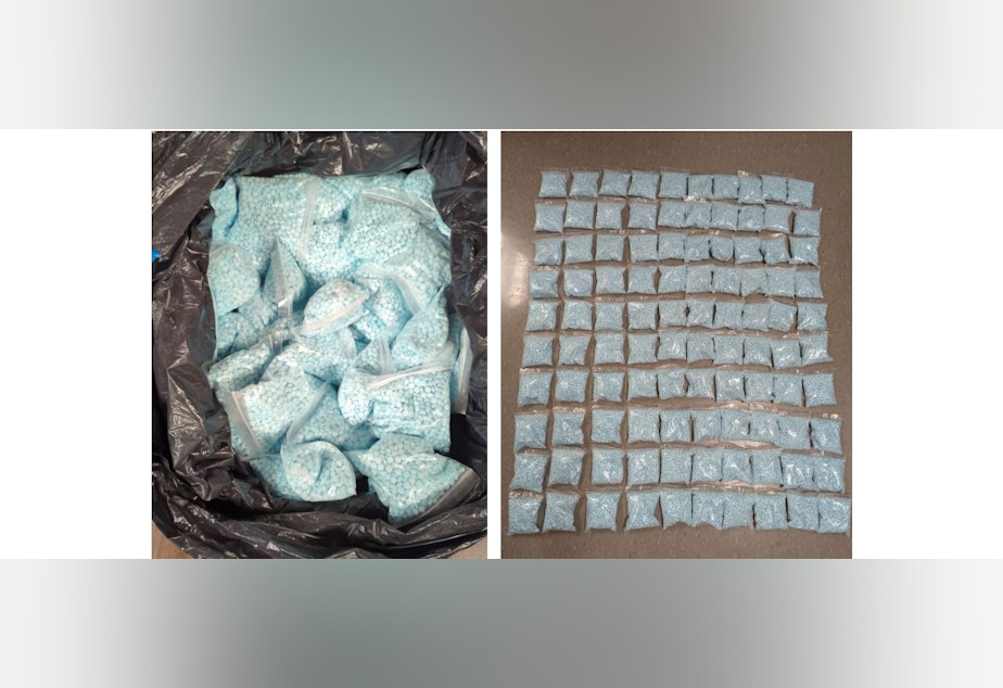 caption: Photos from DOJ memorandum detailing allegations against 14 defendants indicted for conspiracy to distribute fentanyl.