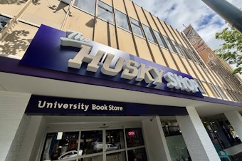 caption: The University Book Store at 4326 University Way NE is set to be a Barnes & Noble location in June 2025.