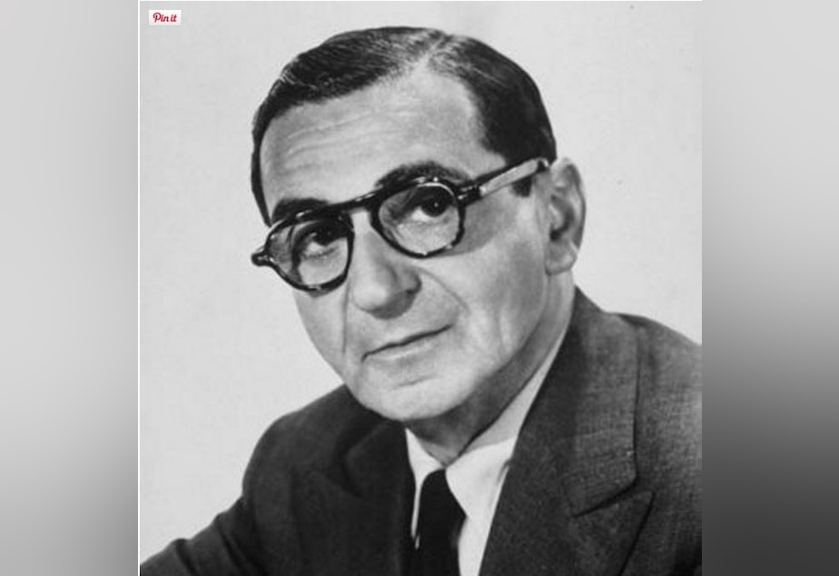 caption: 'White Christmas' composer Irving Berlin.