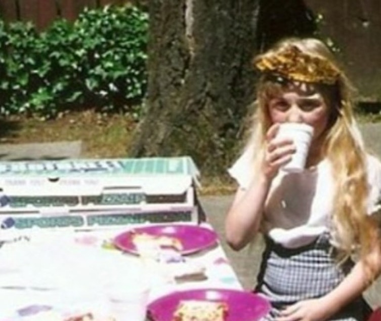 caption: Jarrell on her ninth birthday, just after she entered foster care.