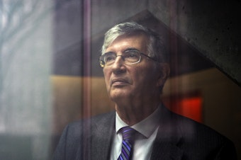 caption: Dr. Tom Grabowski, with the UW Memory and Brain Wellness Center, is portrayed on Wednesday, March 5, 2025, in Seattle. 