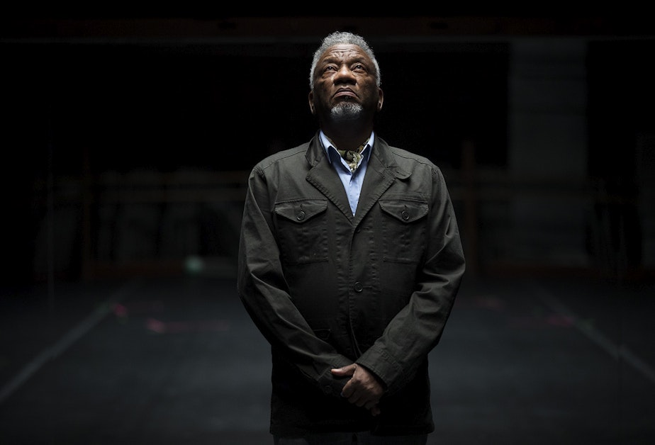 caption: Donald Byrd poses for a portrait on Monday, September 17, 2018, at Spectrum Dance Theater in Seattle.