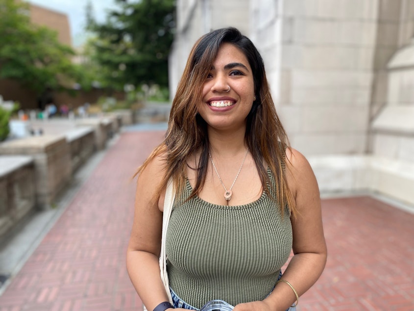 caption: Chahat Raj studies equity issues in generative artificial intelligence. She believes some of her papers submitted for online review were critiqued using AI.