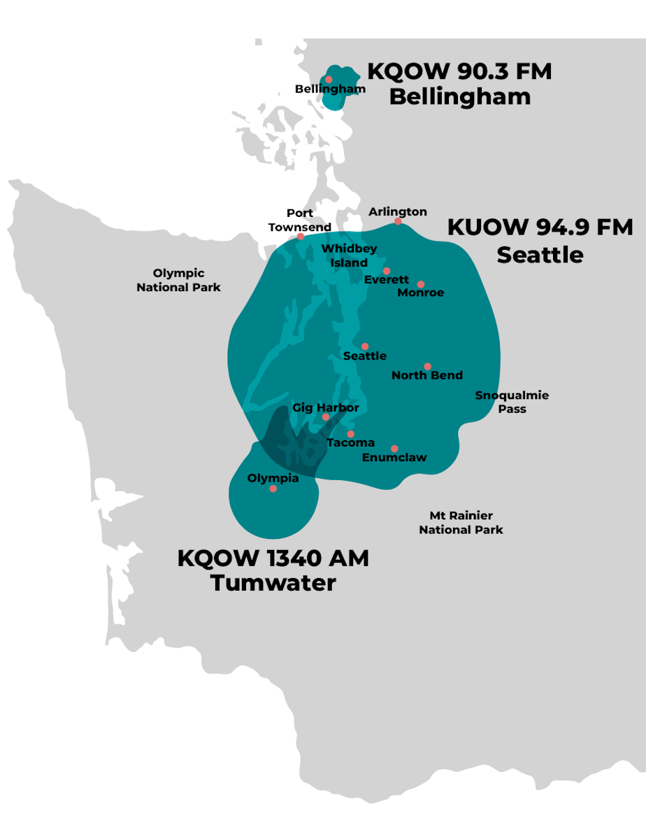 Kuow Coverage Map 2025 V4