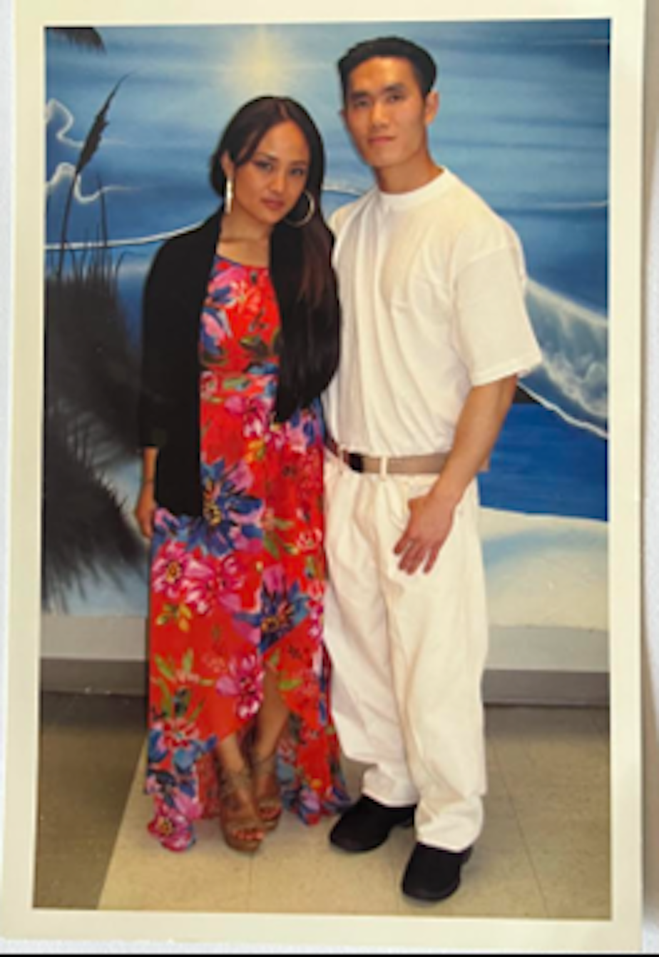 caption: Ngoc, then 24 years old, and Tuan Phan, then 27, were married in 2009 while Tuan was incarcerated. That same year he was issued an order for deportation.
"I knew this journey would be hard, but I made a conscious decision to be committed," she said. "So I told him that, 'we’re getting married and that’s that.' And that was that."
They met when she was 11 and he was 13 — after Tuan moved into the same apartment complex in Tacoma.